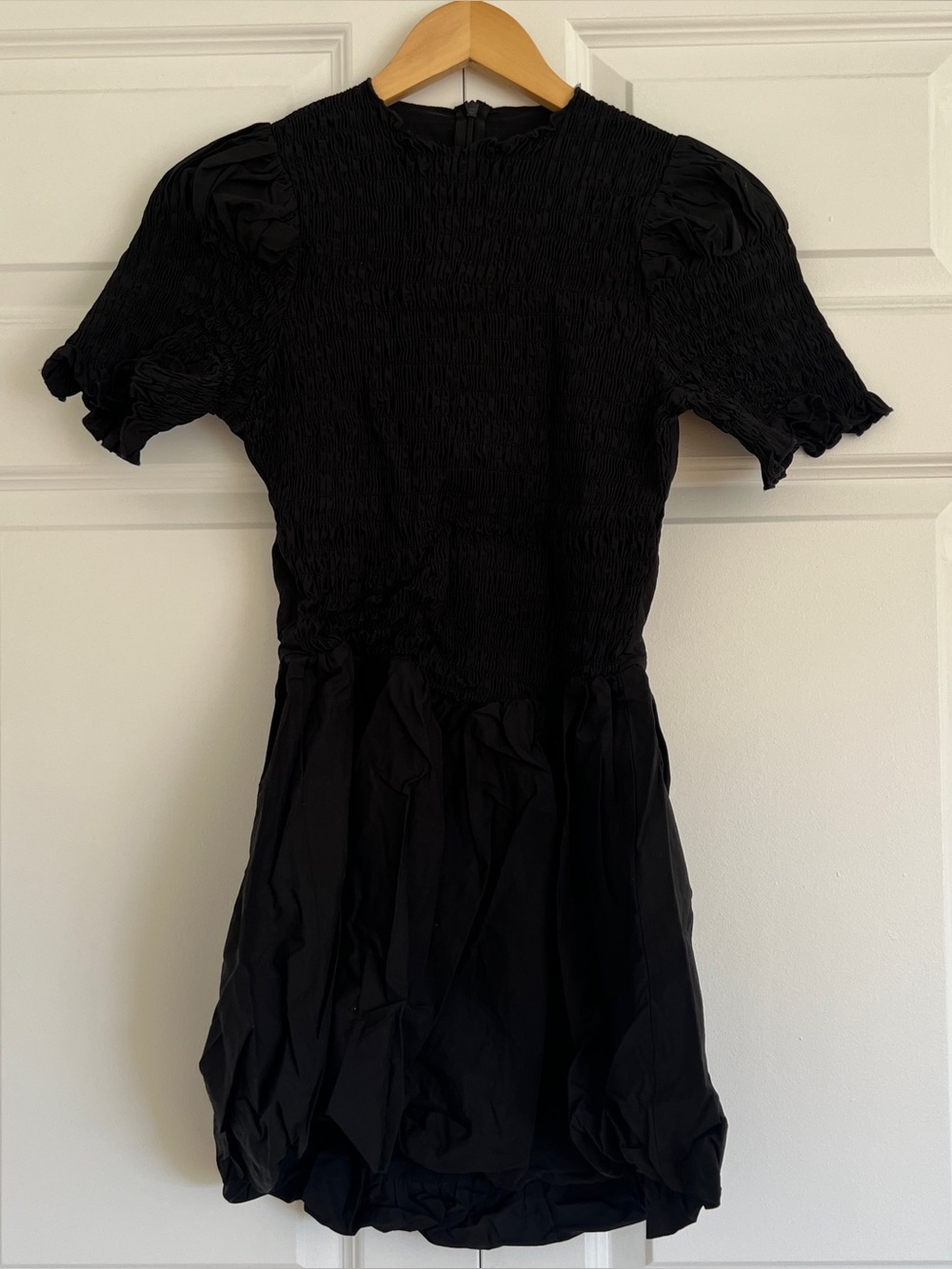 Apres Studio Black Bubble Hem Dress